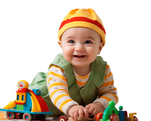 bebe sonriente home